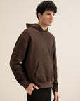 Cabletech Hoodie Brown
