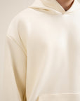 Formsoft Hoodie White Apricot