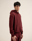 Formsoft Hoodie Wine Red