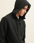 Tech Zip Up Black