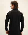 Tailored Button Down - Black