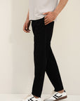 Slim Fit Tailored Pants - Black