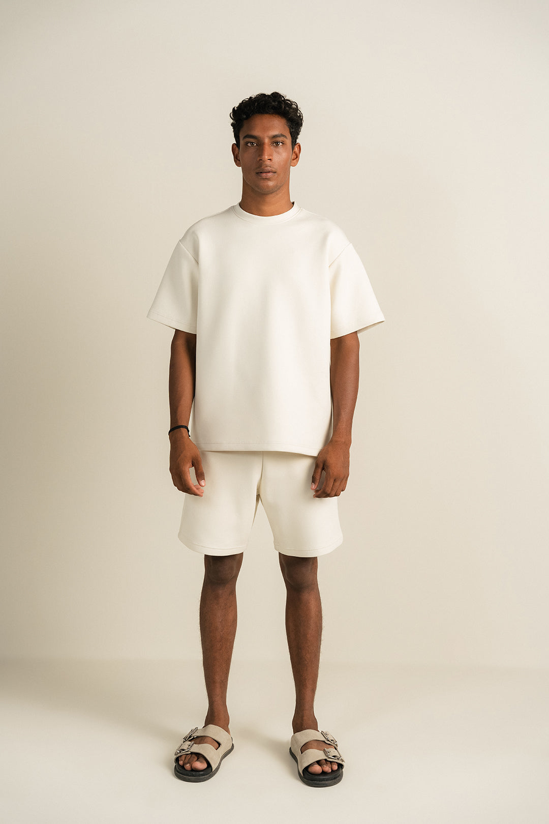 Cottonlock Men Tee - Cream