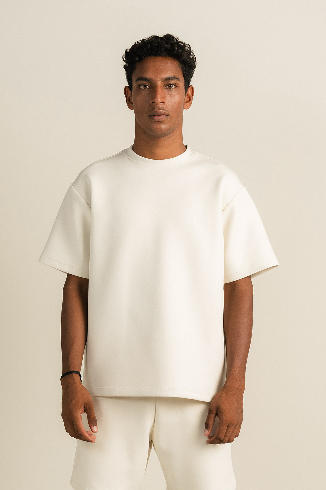 Cottonlock Men Tee - Cream