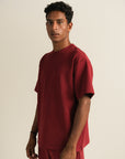 Cottonlock Men Tee - Winewood