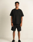 Cottonlock Lounge Shorts - Black