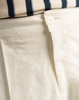 Tailored Pleated Shorts - Off White