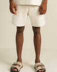 Cottonlock Lounge Shorts - Cream