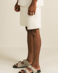 Cottonlock Lounge Shorts - Cream