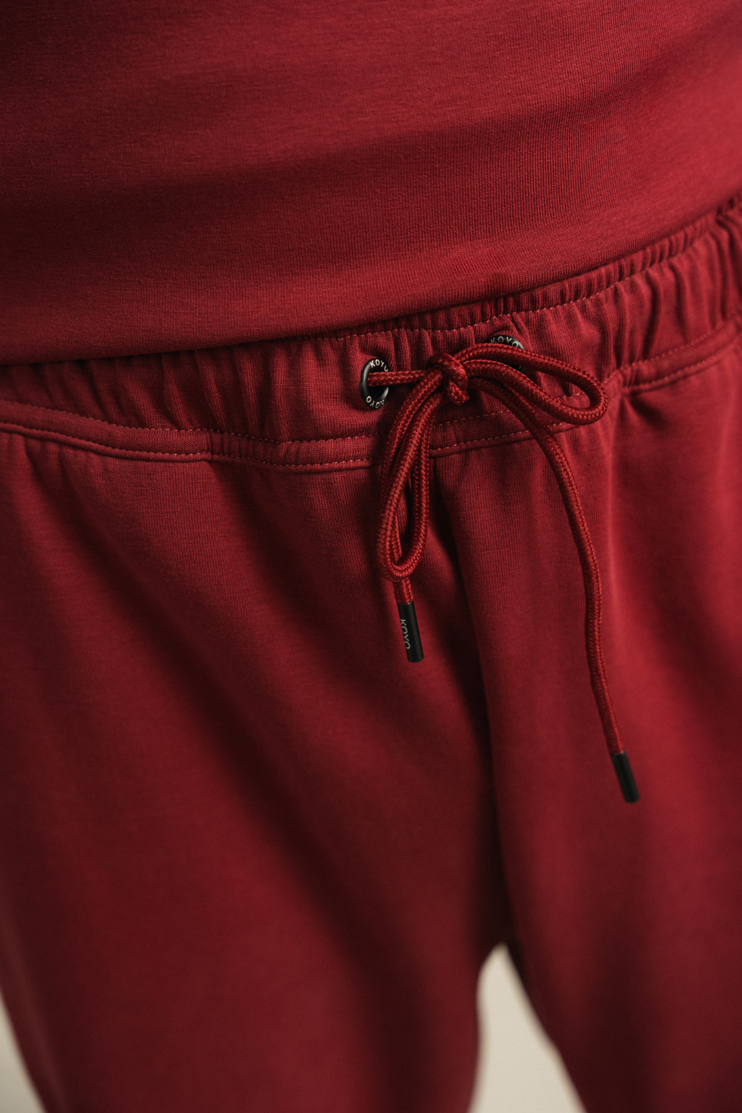 Cottonlock Panelled Trousers - Winewood