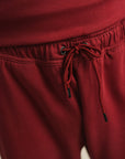 Cottonlock Panelled Trousers - Winewood