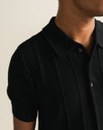 Knit Polo - Black