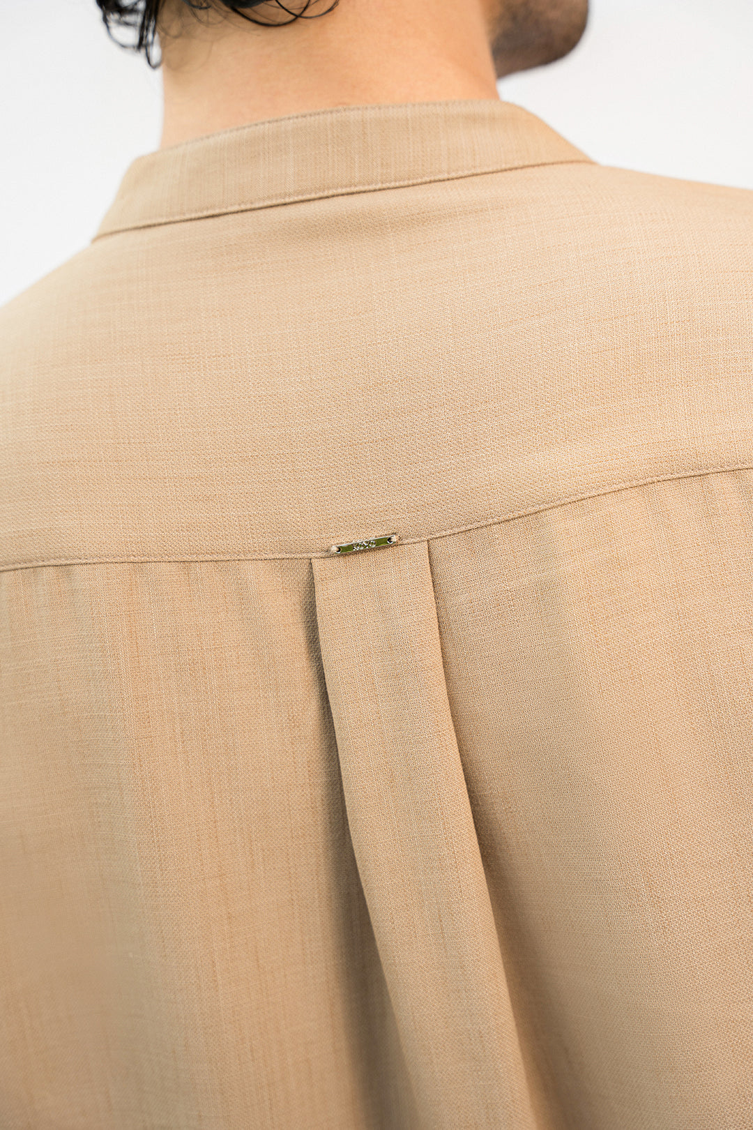 Linen Dune Button Down