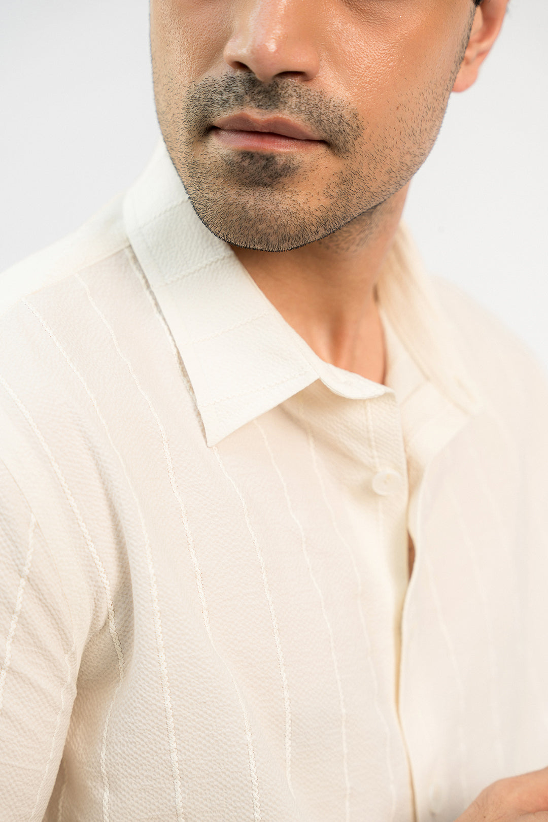 Nomad Neutral Button Down