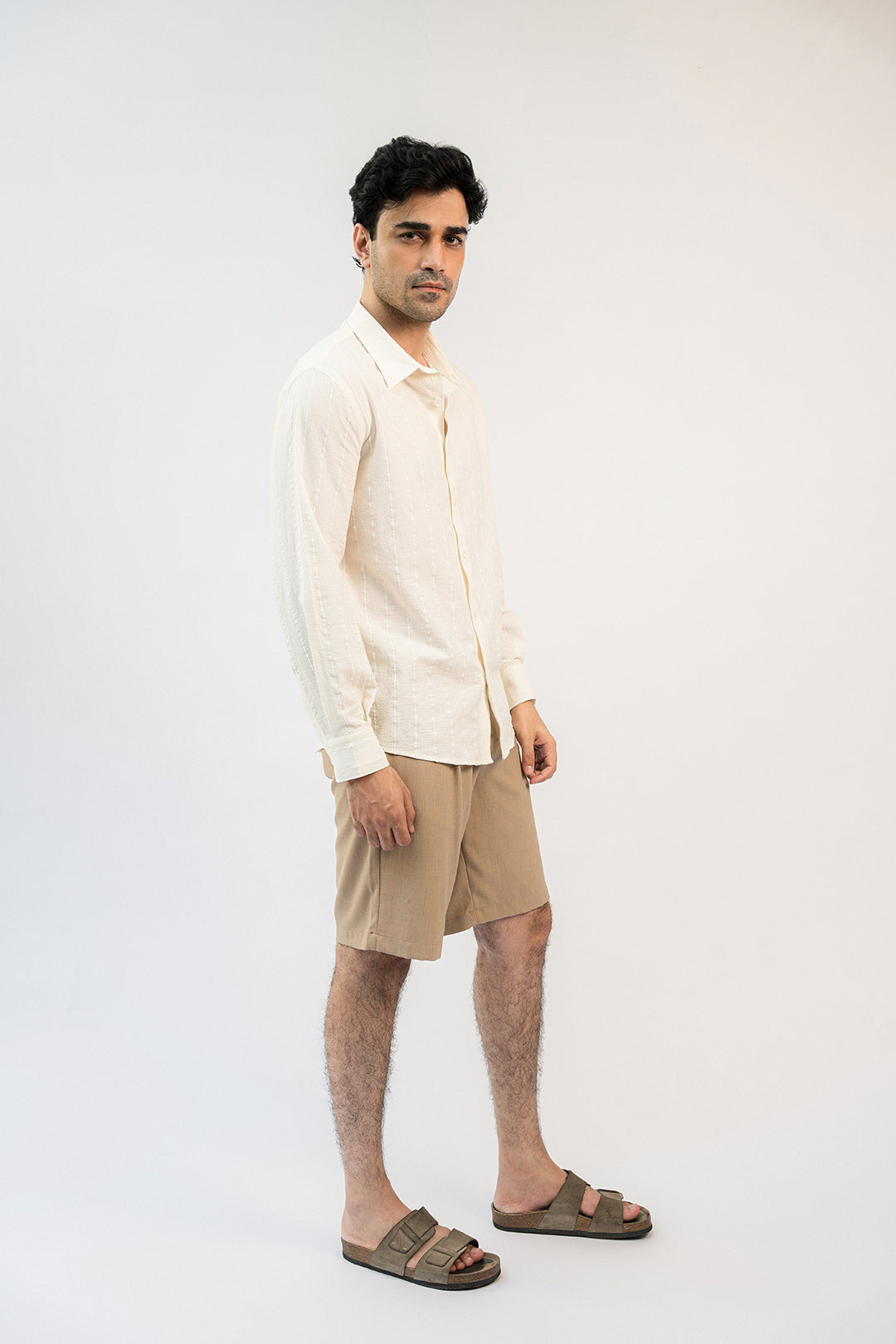 Nomad Neutral Button Down