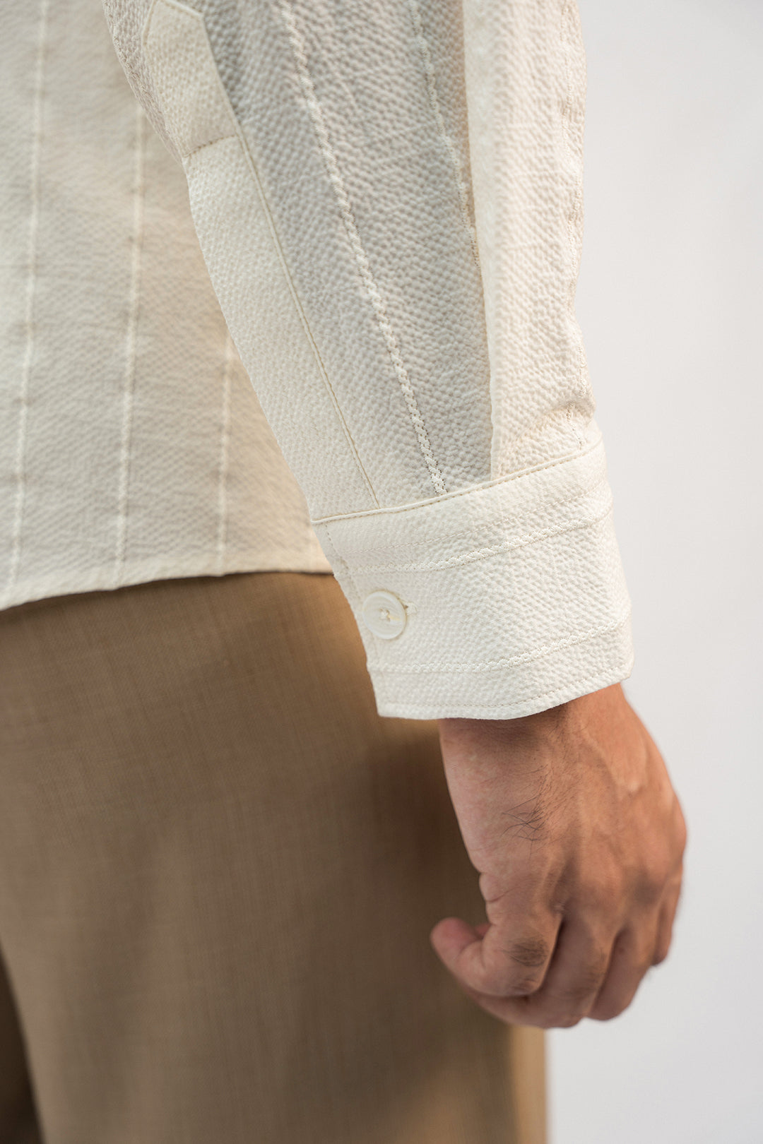 Nomad Neutral Button Down