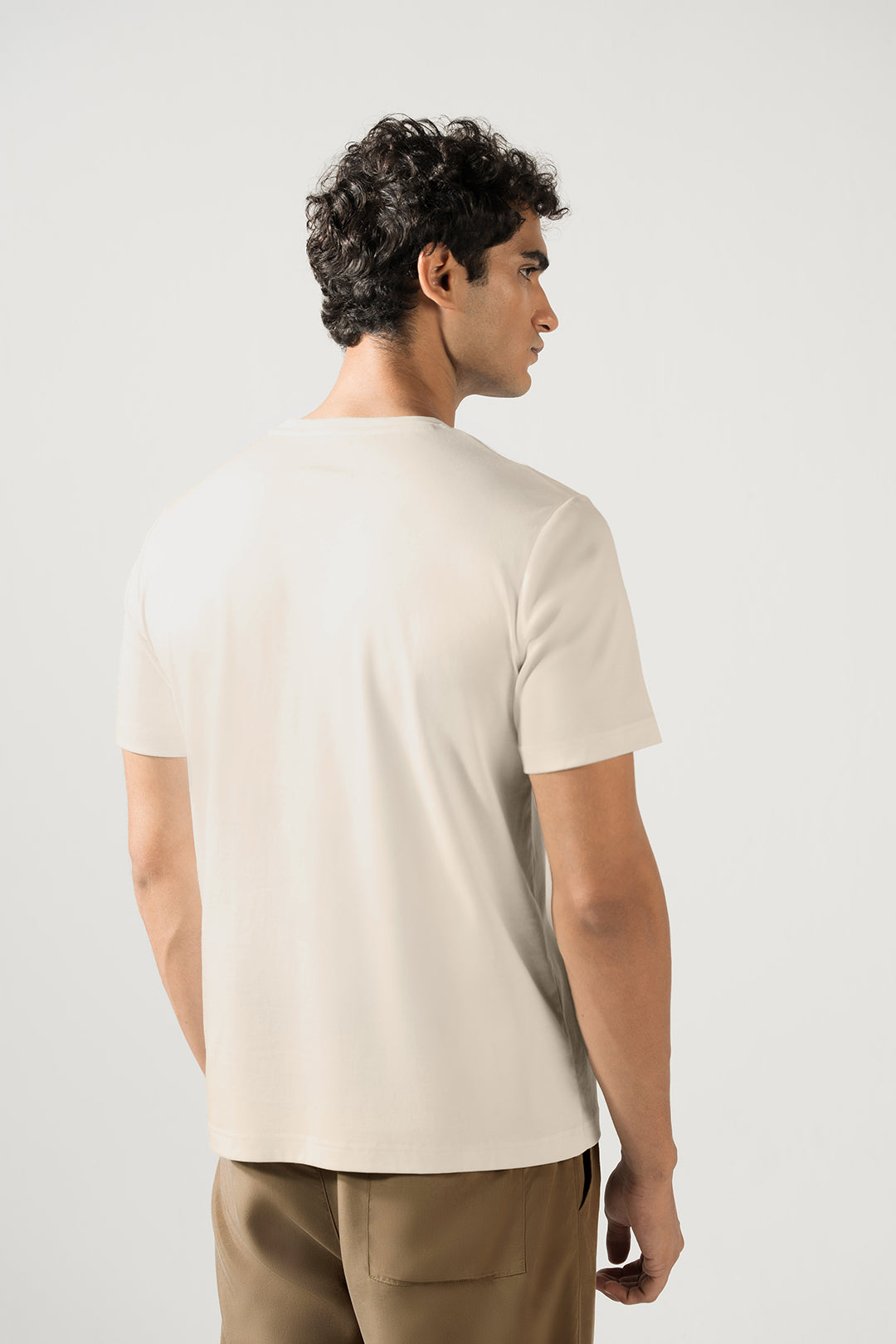 Koyo Regular Fit Tee - Beige