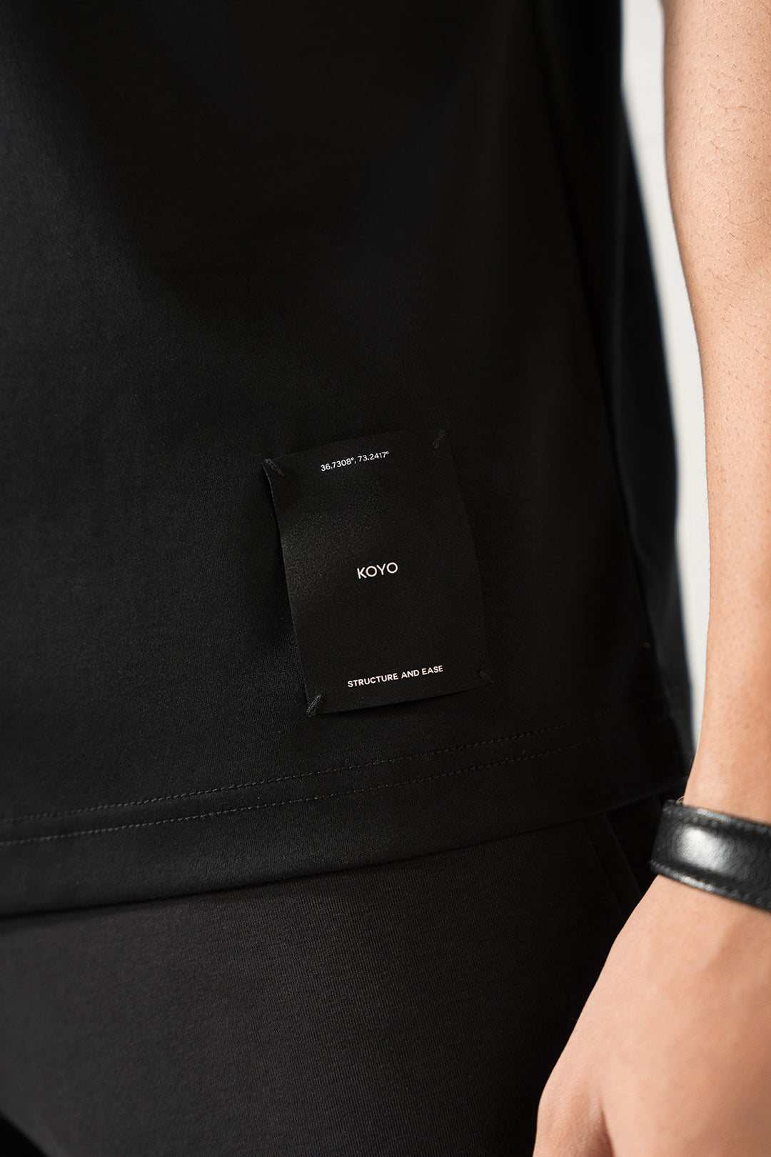 Koyo Regular Fit Tee - Black