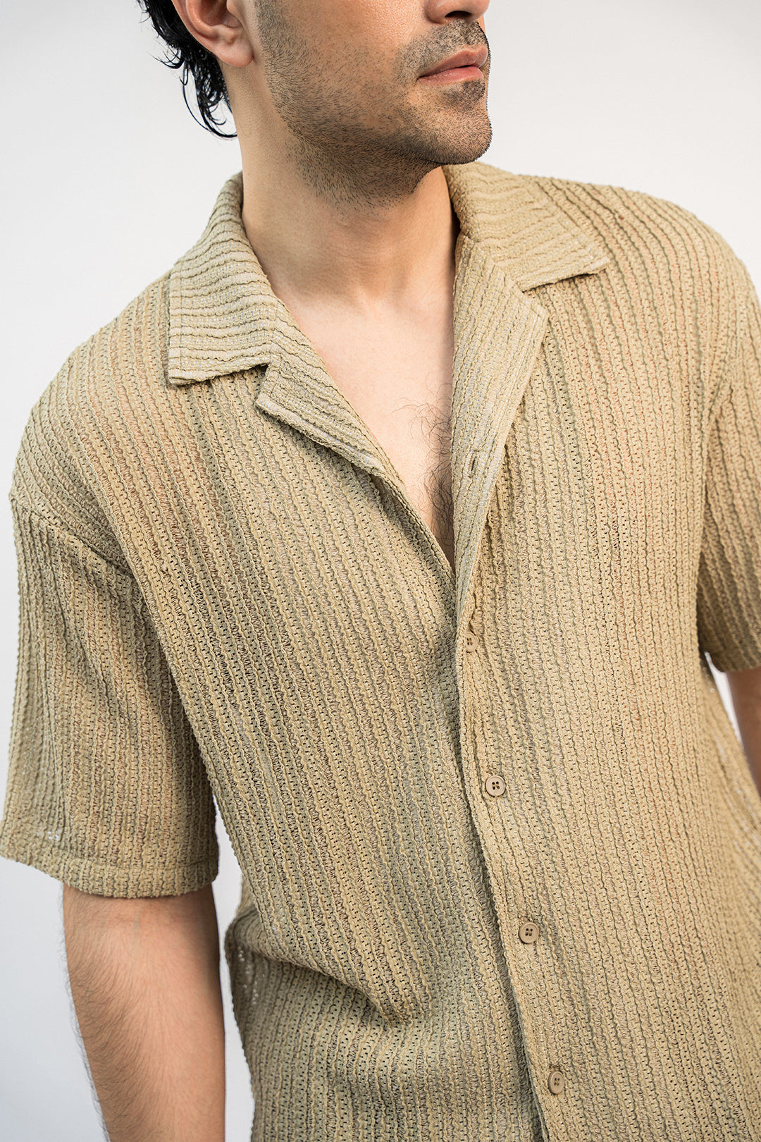 Resort button Down - Mint Dust