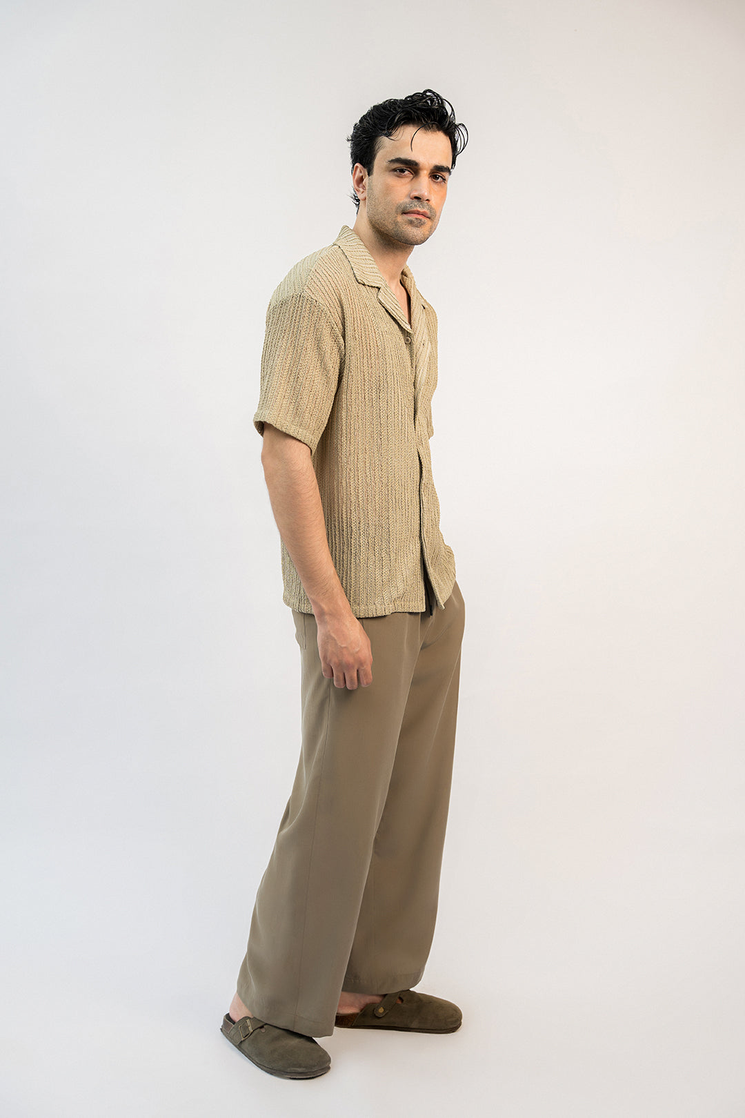 Resort button Down - Mint Dust