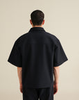 Ease Zip Shirt - Midnight Blue