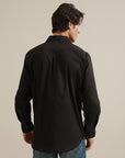 Regular Fit Button Down - Black