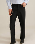 Everyday Straight Fit Pants - Black