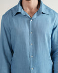 Denim Regular Fit Shirt - Steel Blue