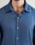 Denim Regular Fit Shirt - Indigo