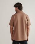 Koyo Knit Classic Polo - Tan