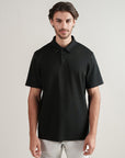 Koyo Knit Classic Polo - Black
