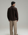 Pullover Linen Shirt - Mocha