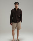 Everyday Linen Shirt - Mocha