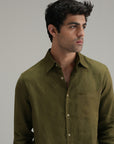 Everyday Linen Shirt - Olive