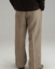Tailored Linen Pants - Oat