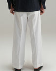 Tailored Linen Pants - Ivory