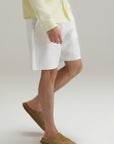 Linen Shorts - Ivory
