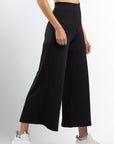 Crop Flare Black Pants