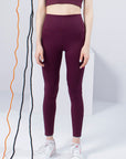 Maroon Body Sculpt Tights