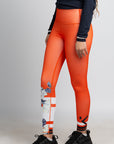 Engineered Floral Seamless Tights