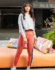 Athleisure Grey Fleece Top
