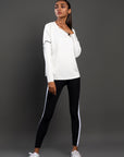 White Statement Lasercut Top
