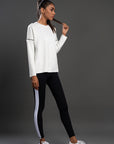 White Statement Lasercut Top