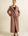 Long Coat - Dusty Pink