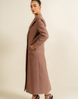 Long Coat - Dusty Pink