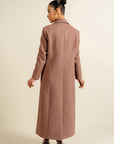 Long Coat - Dusty Pink