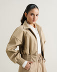 Classic Bomber - Beige