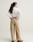Sand Pleated Pants