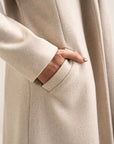 Wool Overcoat - Cream