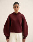 FormSoft Volume Hoodie - Wine Red